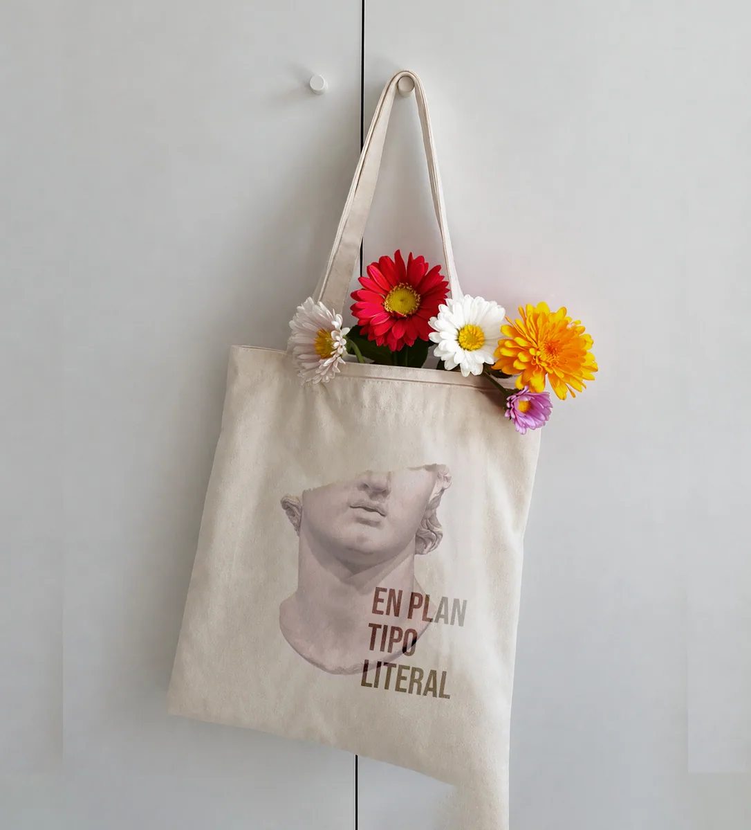 Bolsas de algodón personalizadas con diseño impreso