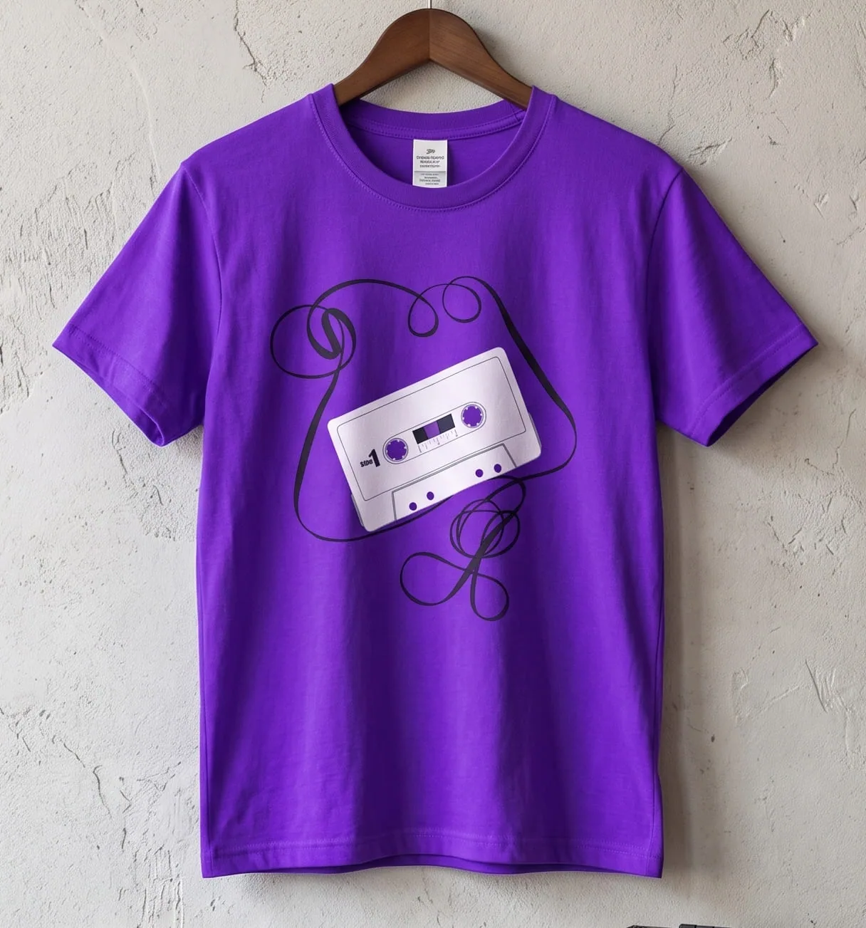 Camiseta personalizada terminada