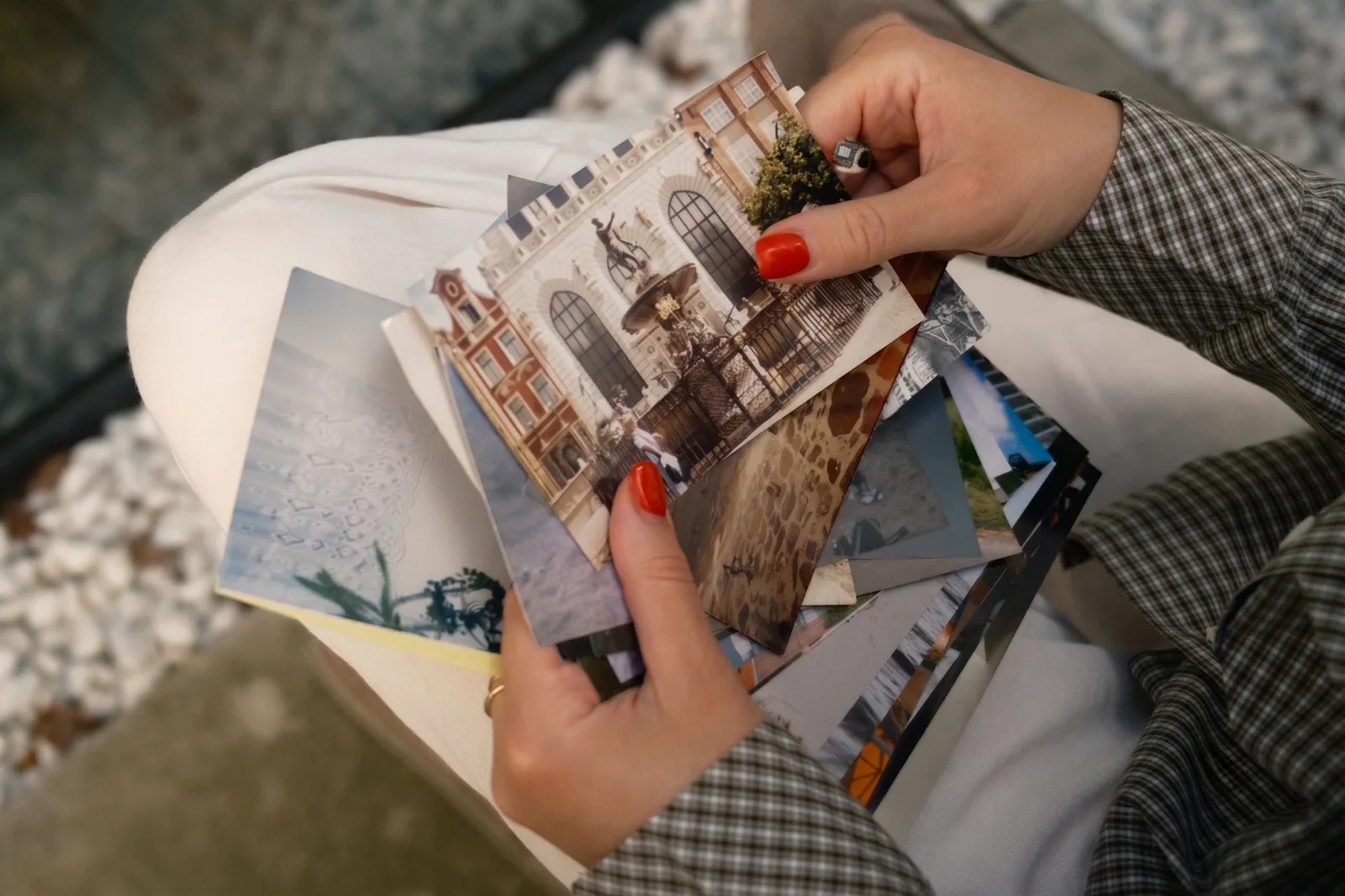 Detalle de acabado en una copia fotográfica impresa