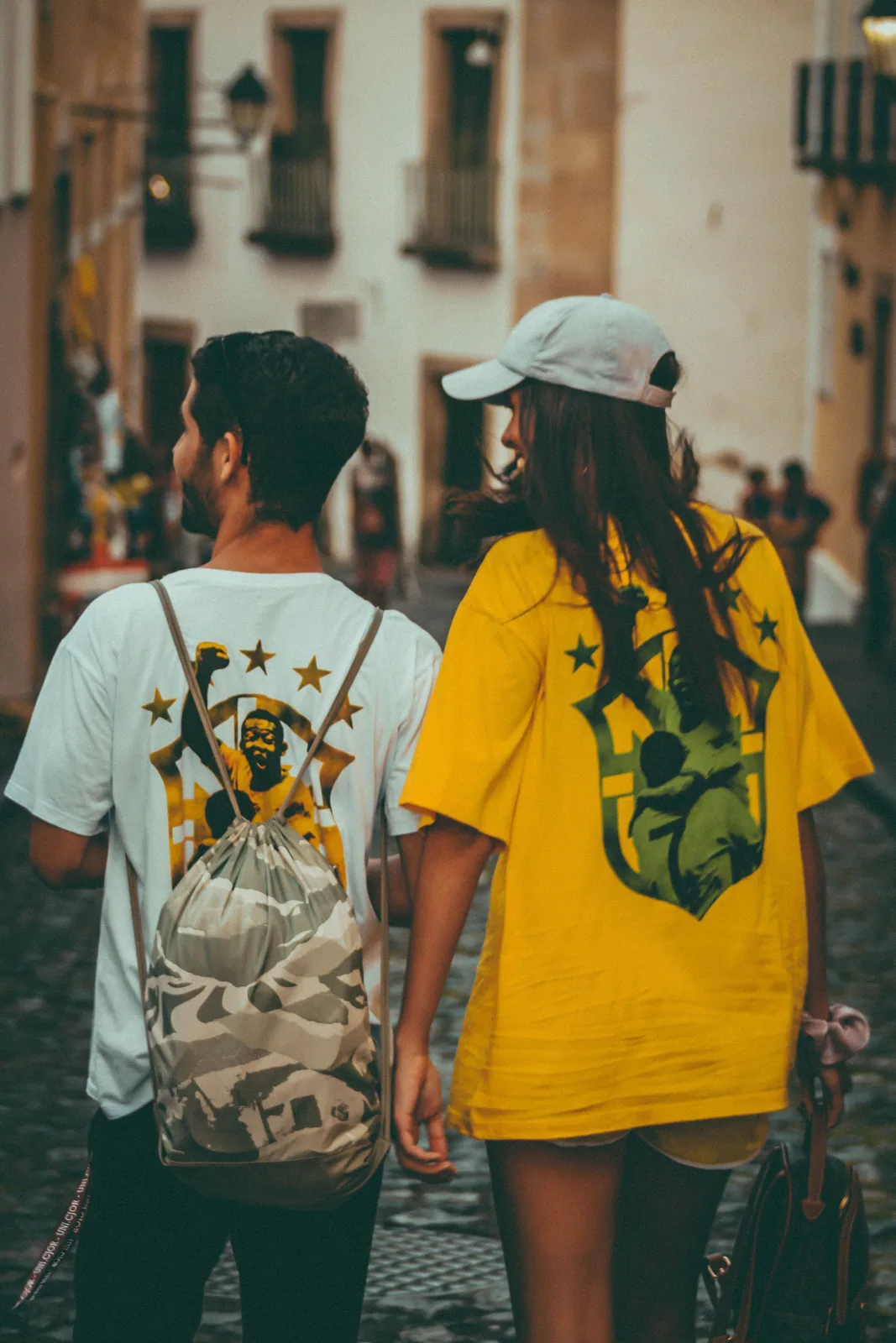 Camiseta de algodón personalizada, para grupos y uso diario