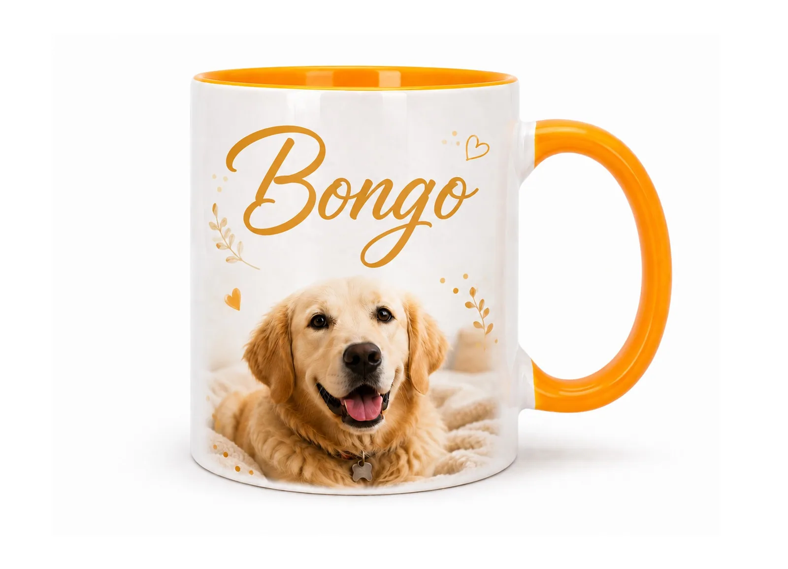 Taza personalizada con la foto de una mascota