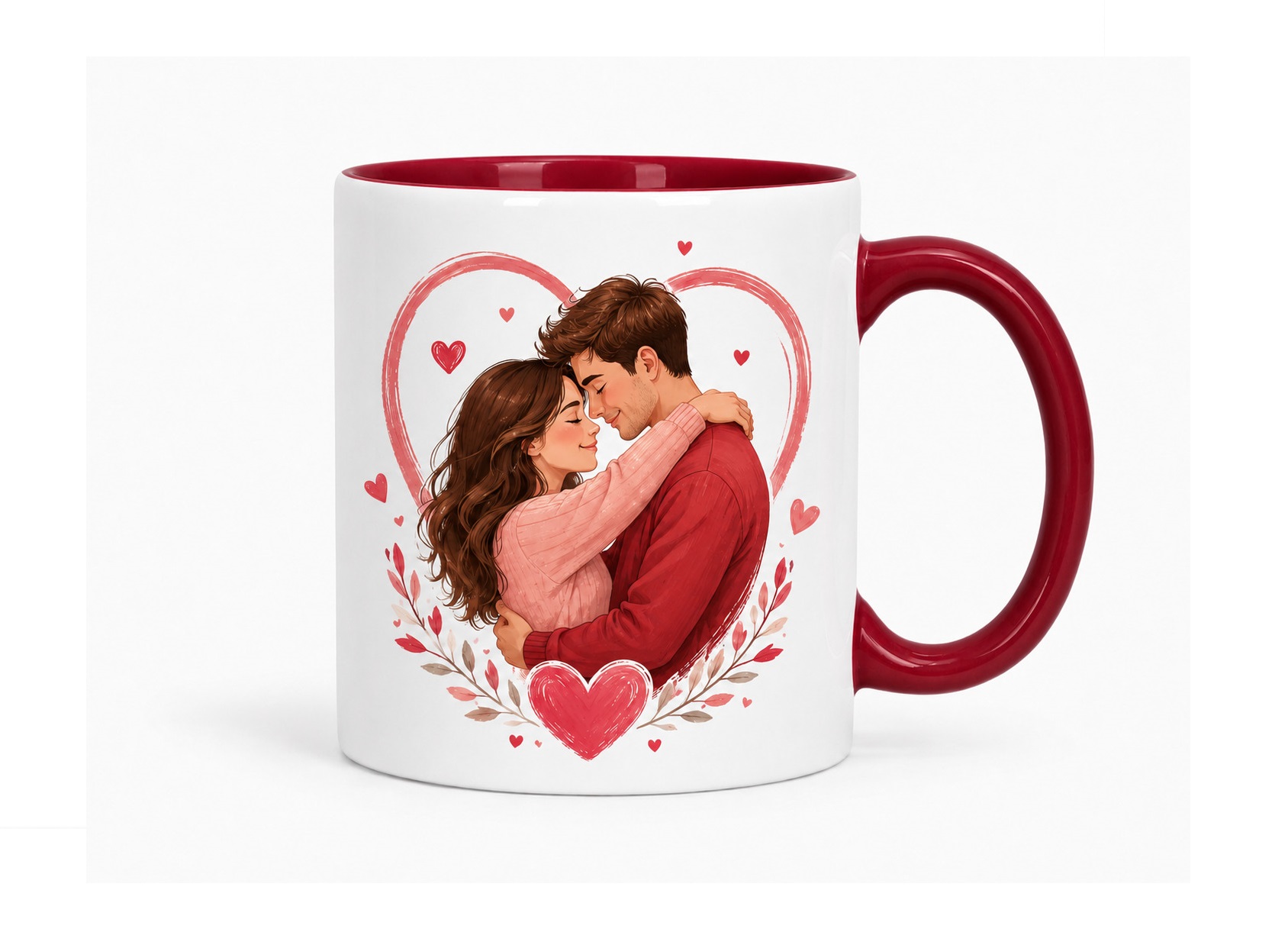 Taza personalizada con una fotografía familiar
